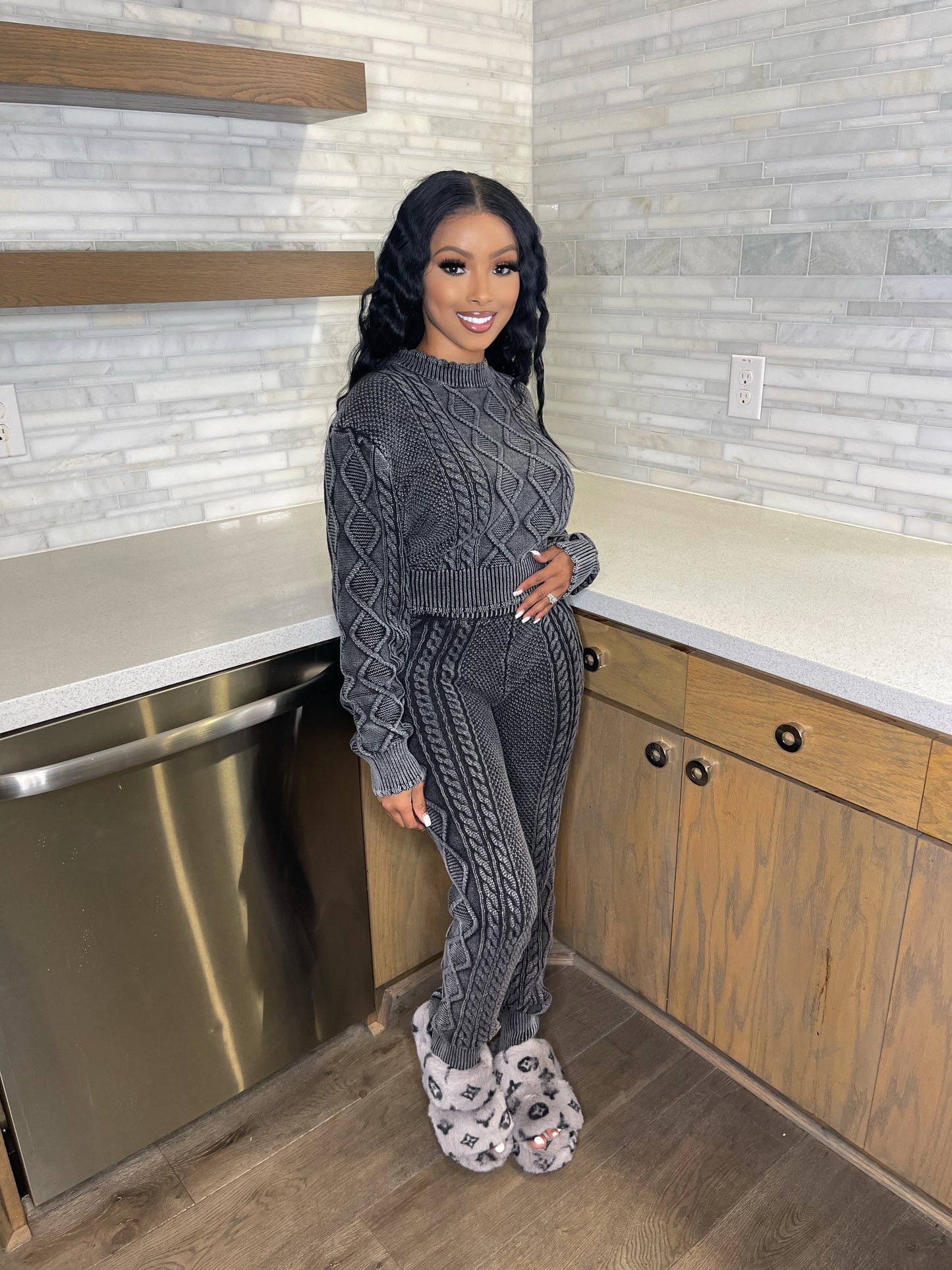 Knitted season set