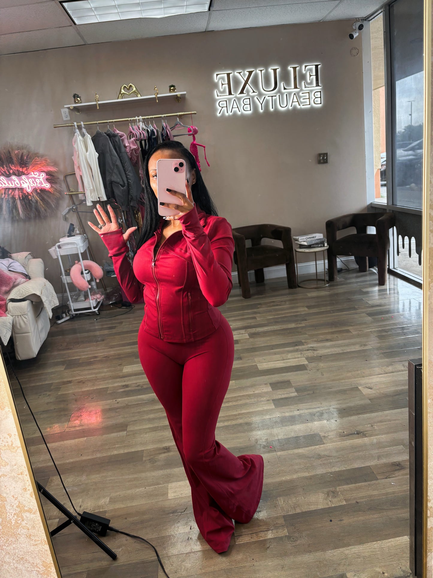 Lulu who Set (burgundy)