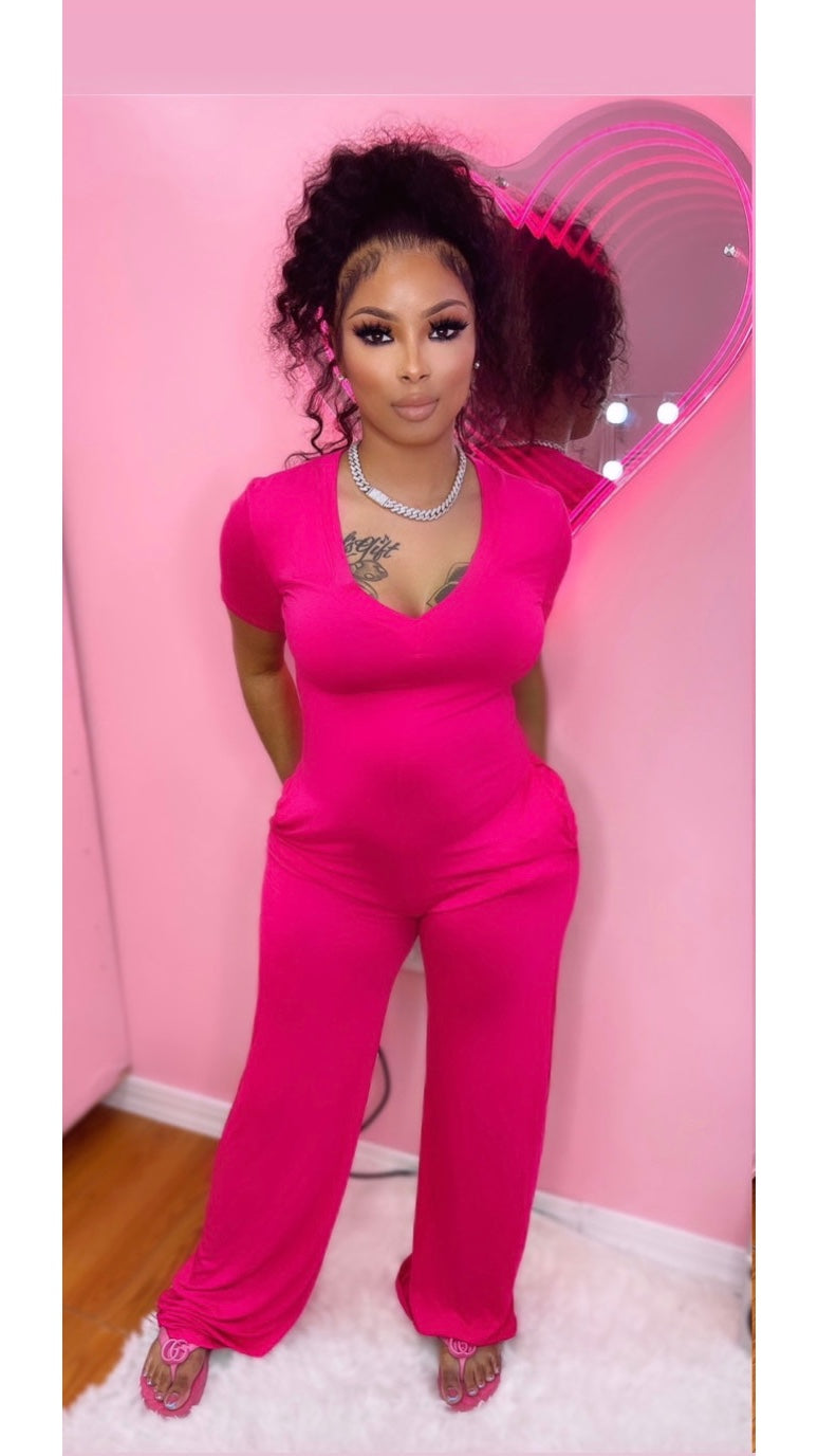 Posh Pink Romper