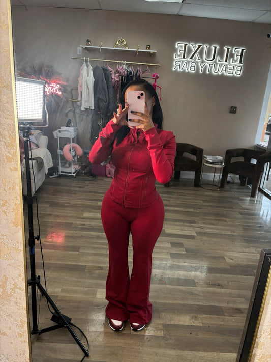 Lulu who Set (burgundy)